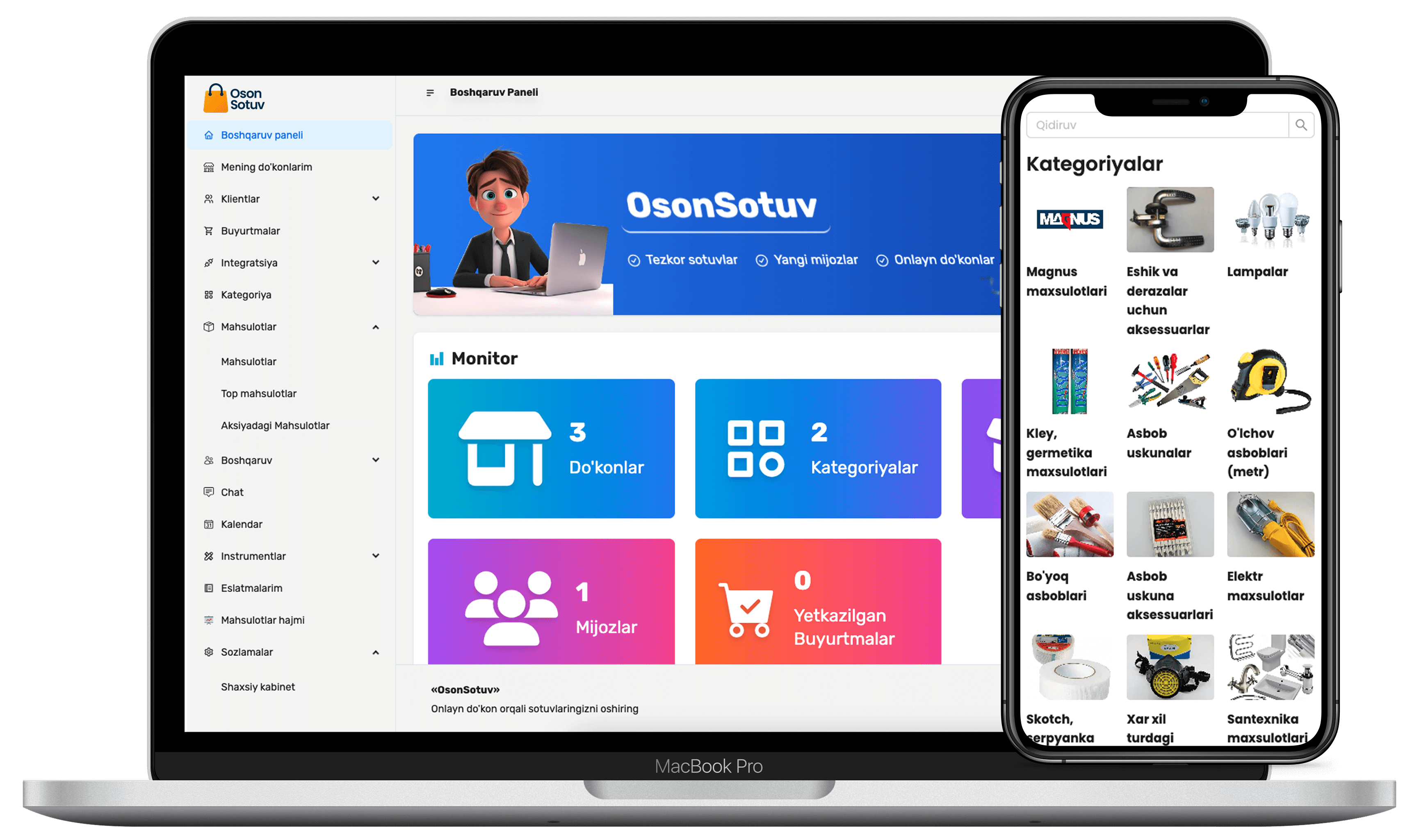 OsonSotuv.uz platformasi